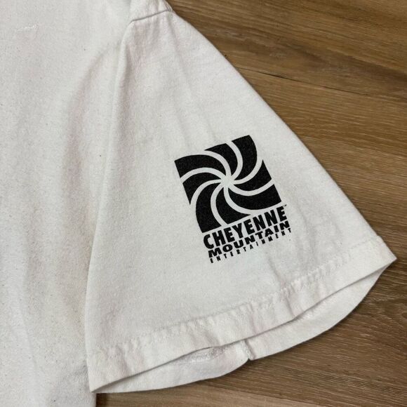 Stargate Worlds Size XL Promo Graphic Tee Shirt White Cancelled CME Video Game - Picture 7 of 9